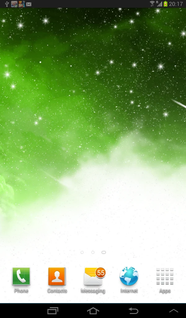 Awesome Sky Parallax wallpaper screenshot